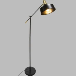 LAMPADAIRE ARC FLOWER NOIR H.155CM