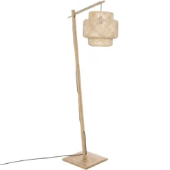 LAMPADAIRE ARC LIBY NATUREL H.173CM