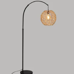 LAMPADAIRE ARC RAAHE NATUREL H.180CM