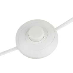 LAMPADAIRE BOIS BLANC LEO H.153CM X2COLIS