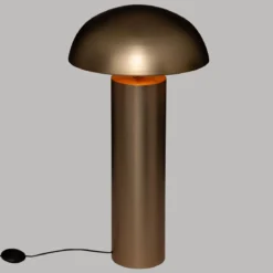LAMPADAIRE CYLD METAL CHAMPI DORE H.100CM