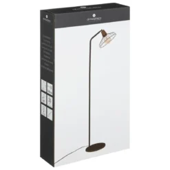 LAMPADAIRE DROIT CAFE BORDELAIS CARAMEL H.163CM