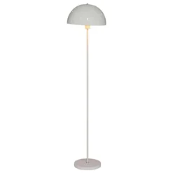 LAMPADAIRE DROIT CHAMPI BLANC H.150CM