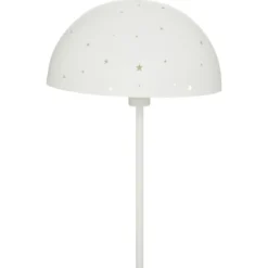 LAMPADAIRE DROIT CHAMPI BLANC H.150CM