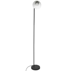 LAMPADAIRE DROIT LINN NOIR H.150CM