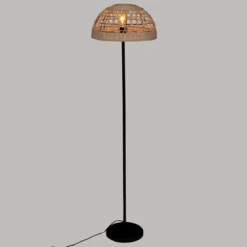 LAMPADAIRE DROIT ROTIN RORY NATUREL H.150CM