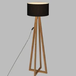 LAMPADAIRE MULTI PIEDS MOLU NOIR H.140CM