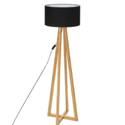 LAMPADAIRE MULTI PIEDS MOLU NOIR H.140CM
