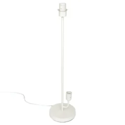 LAMPADAIRE TISSU BLANCA BGE H.124CM