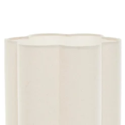 LAMPADAIRE TISSU BLANCA BGE H.124CM