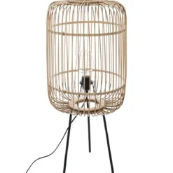LAMPADAIRE TREPIED BAMBOU EADS