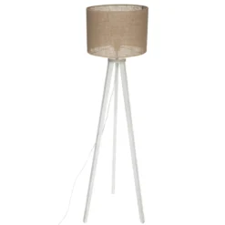 LAMPADAIRE TREPIED ELVA NATUREL H.143CM