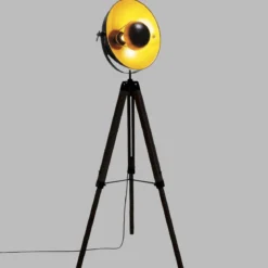 LAMPADAIRE TREPIED LOFT NOIR LAHTI
