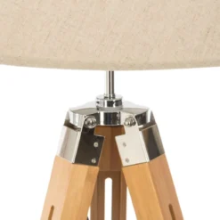 LAMPADAIRE TREPIED RUNO BAMBOU H.145CM