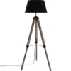 LAMPADAIRE TREPIED RUNO NOIR H.145CM