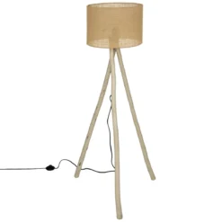 LAMPADAIRE TREPIED SEAV NATUREL H.151CM