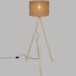 LAMPADAIRE TREPIED SEAV NATUREL H.151CM