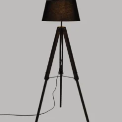 LAMPADAIRE TREPIED YOEN NOIR H.145CM