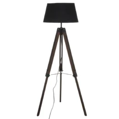 LAMPADAIRE TREPIED YOEN NOIR H.145CM