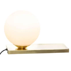 LAMPE A POSER BOULE DRIS D.15CM