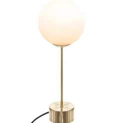 LAMPE A POSER BOULE DRIS H.43CM
