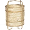 LAMPE BAMBOU FRIDA NATUREL H.42CM