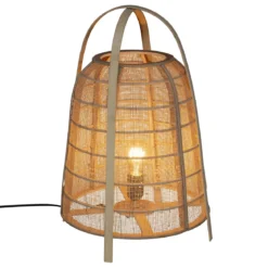 LAMPE CARMEN NATUREL H.49CM