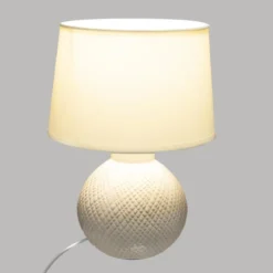 LAMPE CERAMIQUE BOULE H.28.5CM