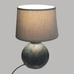 LAMPE CERAMIQUE BOULE H.28.5CM