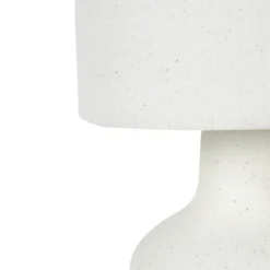 LAMPE CERAMIQUE CREME H.50CM