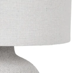 LAMPE CERAMIQUE EMBOSSEE H.40CM