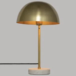 LAMPE CHAMPIGNON LILIO DORE H.46CM