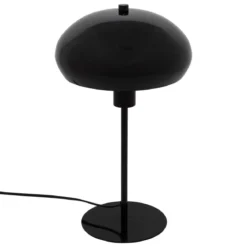 LAMPE CHAMPIGNON SAVIO NOIR H.38CM