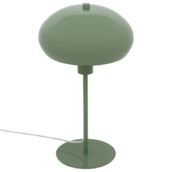 LAMPE CHAMPIGNON SAVIO VERT TILLEUL H.38CM