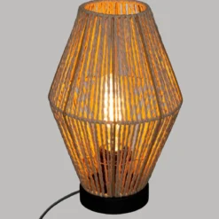 LAMPE CORDE AISSA NATUREL H.32CM