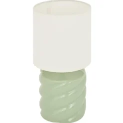 LAMPE CYLD NOLY CELADON H.27CM
