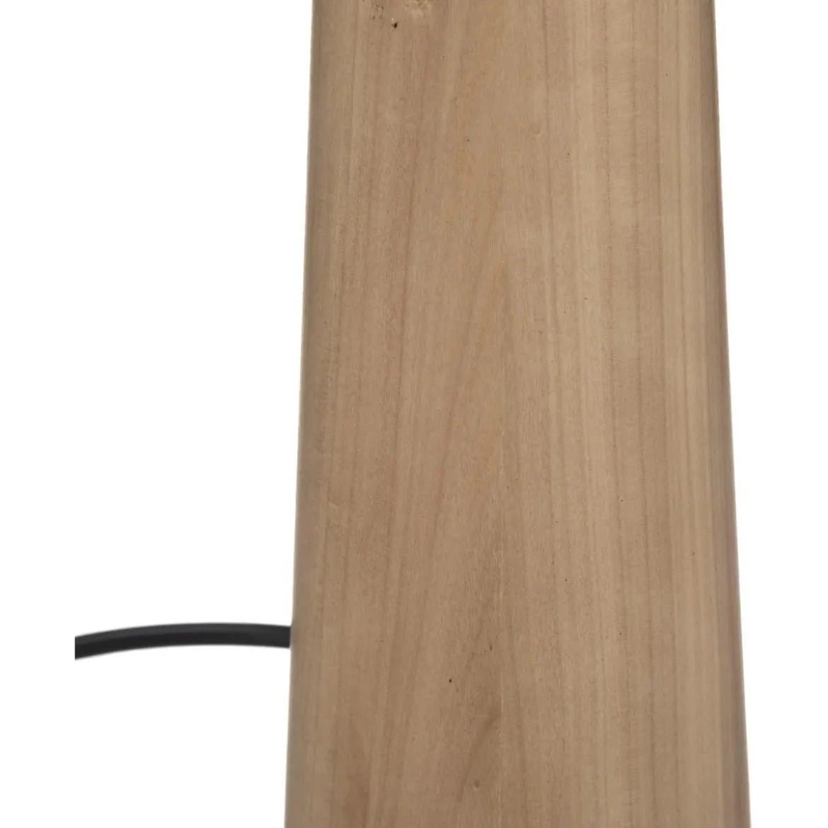 LAMPE DROITE JOE NOIR H.46CM
