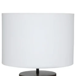 LAMPE DROITE ORIGINES BLANC H.48CM