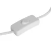 LAMPE GIBUS GRIS H.45.5CM
