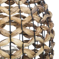 LAMPE JACINTHE NATUREL H.40CM