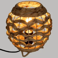 LAMPE JACINTHE SAND NATUREL H.20CM