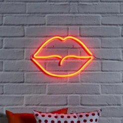 LAMPE LED EFFET NEON BOUCHE USB