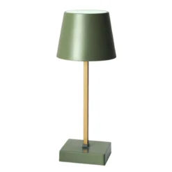 LAMPE LED TABLE VERT TACTILE