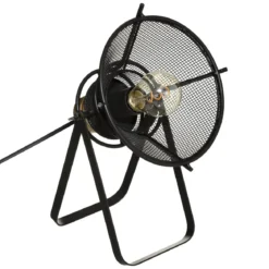 LAMPE METAL RODO NOIR H.31CM