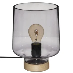 LAMPE MIND FUME H.23CM