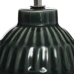 LAMPE PATY VERT CEDRE H.28CM
