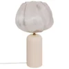 LAMPE PHYLAS CERAMIQUE BEIGE D.27.5X45.5CM