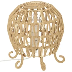 LAMPE POULPE PAILLE SEAV