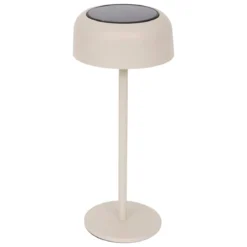 LAMPE SOLAIRE BOLTY RECHARGEABLE USBC ARGILE H.30CM