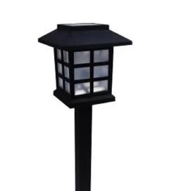 LAMPE SOLAIRE 1 LED BLANC CABANON H38CM